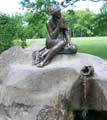 ″Girl with a Jug″ fountain